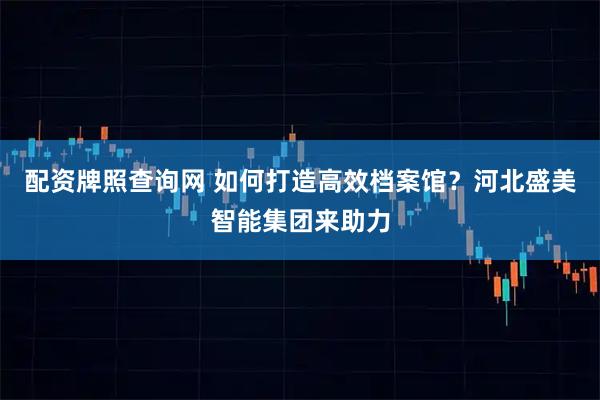 配资牌照查询网 如何打造高效档案馆？河北盛美智能集团来助力